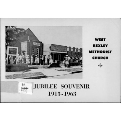 West Bexley Methodist Church; jubilee souvenir 1913-1963.