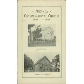 Miranda Congregational Church 1895-1945