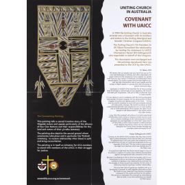 Covenant with UAICC. :  [Poster featuring the Covenanting painting]