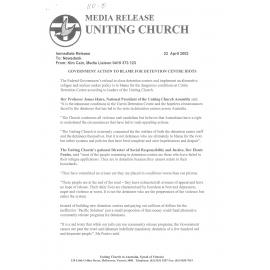 Government action to blame for detention centre riots