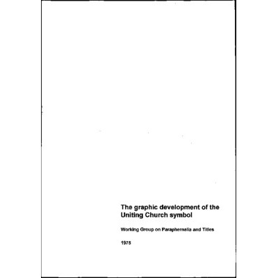 JCC The graphic development of the Uniting Church symbol [UCA Logo]