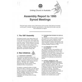 Assembly Report to 1996 Synod Meetings