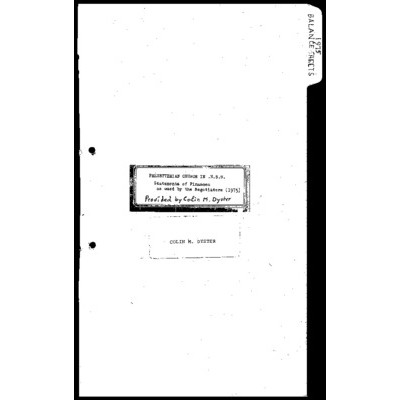 NSW Financial Statements 1975 (Part I), including Funds, A-G