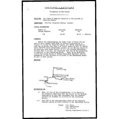 Cessnock – Aberdare