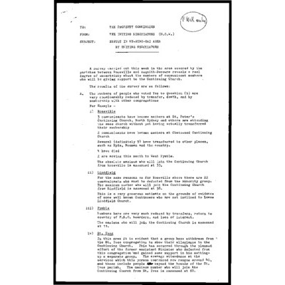 Kuringai [Ku-ring-gai] – St. Luke’s Roseville (see Folder 5B)