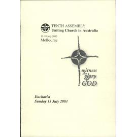 Eucharist - Tenth Assembly
