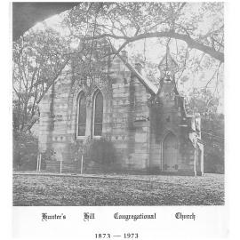 Hunter's Hill Congregational Church 1873-1973