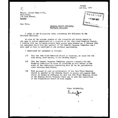 Australian Inland Mission (John Flynn Memorial Church)