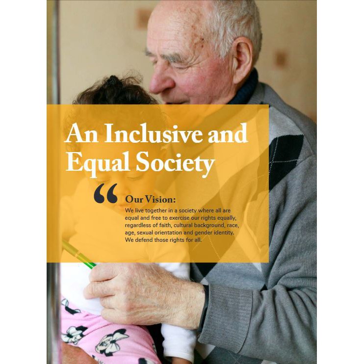 An inclusive and equal society