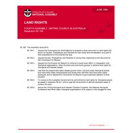 Land rights (Fourth Assembly)