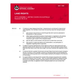 Land rights (Fifth Assembly)