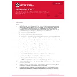 Investment policy (ASC)