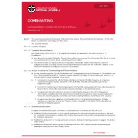 Covenanting (Ninth Assembly)