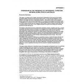 Friendship in the presence of difference : Christian witness in multifaith Australia