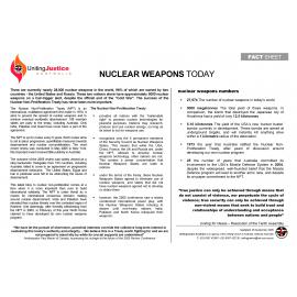 Nuclear weapons today