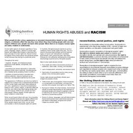 Human rights abuses & racism