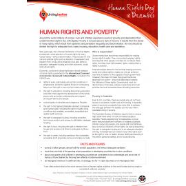 Human rights & poverty