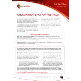 A Human Rights Act for Australia