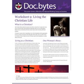 Doc.bytes : Worksheet 9 : Living the Christian life