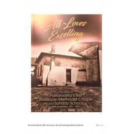 All loves excelling : The story of Parramatta's first Wesleyan Methodist Chapel and Sunday School