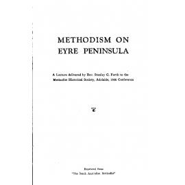 Methodism on the Eyre Peninsula