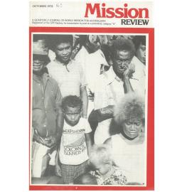 Mission review : a quarterly journal on mission for Australians