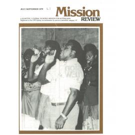 Mission review : a quarterly journal on mission for Australians