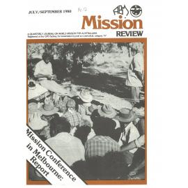 Mission review : a quarterly journal on mission for Australians