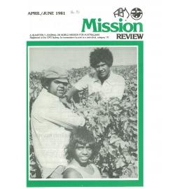 Mission review : a quarterly journal on mission for Australians