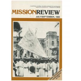Mission review : a quarterly journal on mission for Australians