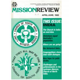 Mission review : a quarterly journal on mission for Australians
