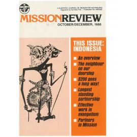 Mission review : a quarterly journal on mission for Australians
