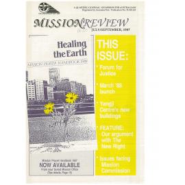 Mission review : a quarterly journal on mission for Australians