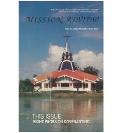 Mission review : a quarterly journal on mission for Australians