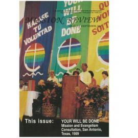 Mission review : a quarterly journal on mission for Australians