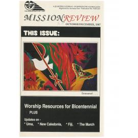 Mission review : a quarterly journal on mission for Australians