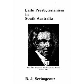 Early Presbyterianism in South Australia