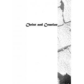 Christ and creation