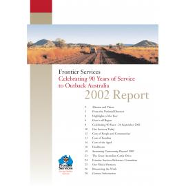 Frontier Services Annual Report 2002