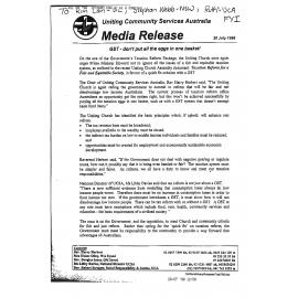 GST : don't put all your eggs in one basket!