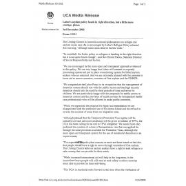 Labor's asylum policy