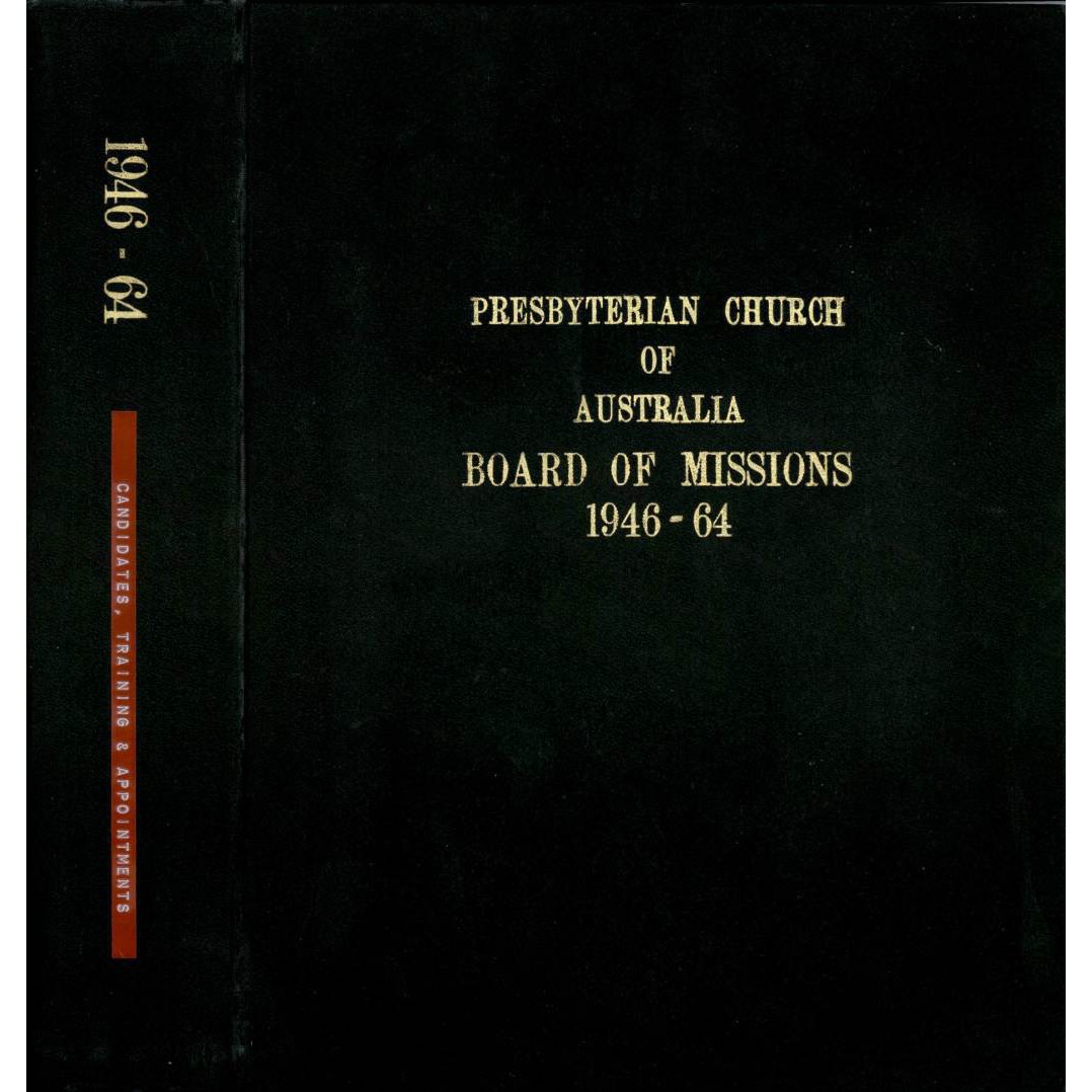 Board of Missions - Candidates Training and Appointment Committee - Minutes