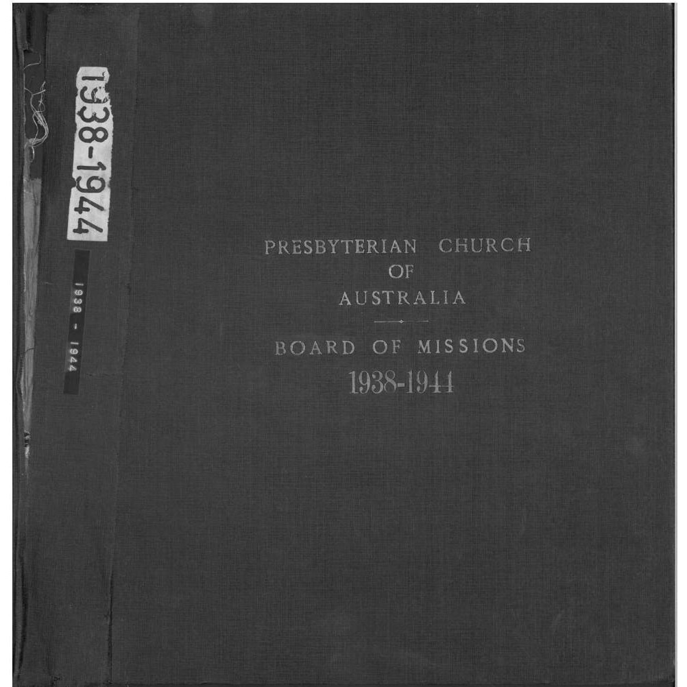 Board of Missions - Minutes