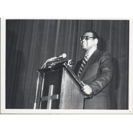 Inaugural Assembly - Secretary of the World Council of Churches Speaking