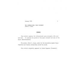 Backgrounder : Assembly resolutions and the ACSR