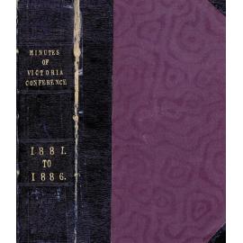 Minutes of Several Conversations Between the Ministers of the Victoria and Tasmania Wesleyan Methodist Church