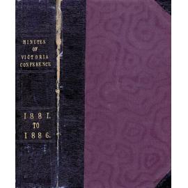 Minutes of Several Conversations Between the Ministers of the Victoria and Tasmania Wesleyan Methodist Church
