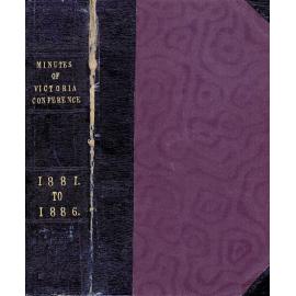 Minutes of Several Conversations Between the Ministers of the Victoria and Tasmania Wesleyan Methodist Church