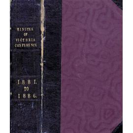 Minutes of Several Conversations Between the Ministers of the Victoria and Tasmania Wesleyan Methodist Church