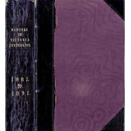 Minutes of the Victoria and Tasmania Annual Conference of the Australasian Wesleyan Methodist Church